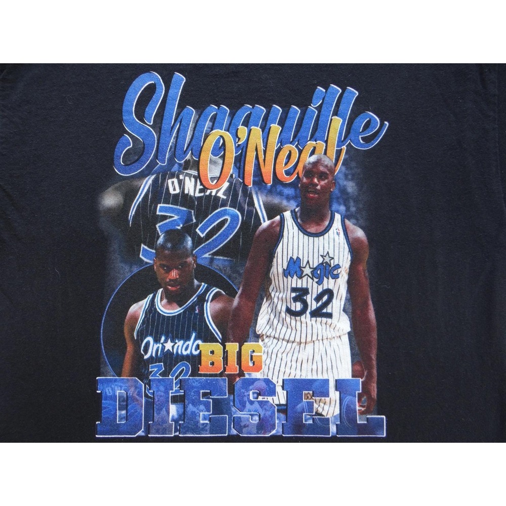 Vintage Shaquille ONeal‎ Orlando Magic Big Diesel T-Shirt - Picture 3 of 4